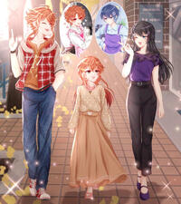 Colored Sketch 2 Thigh Ups